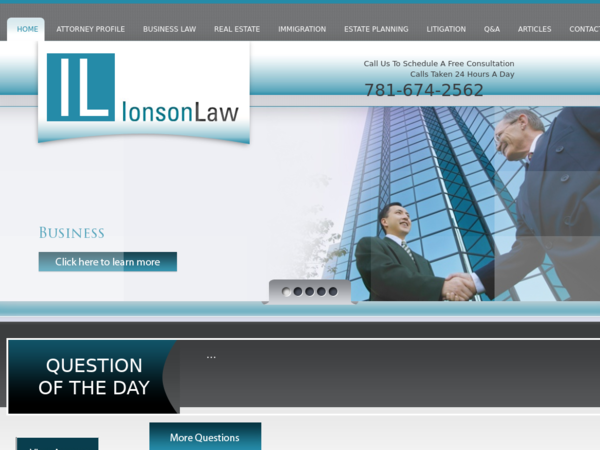 Ionson Law