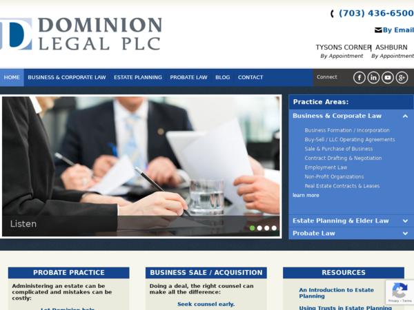 Dominion Business Law PLC