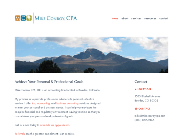 Mike Conroy, CPA