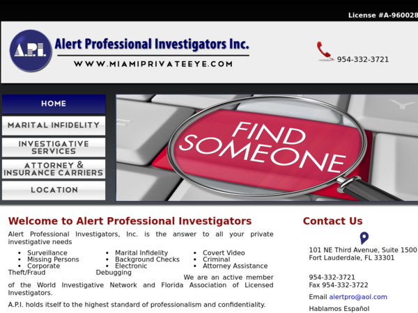 Alert Professional Investigators