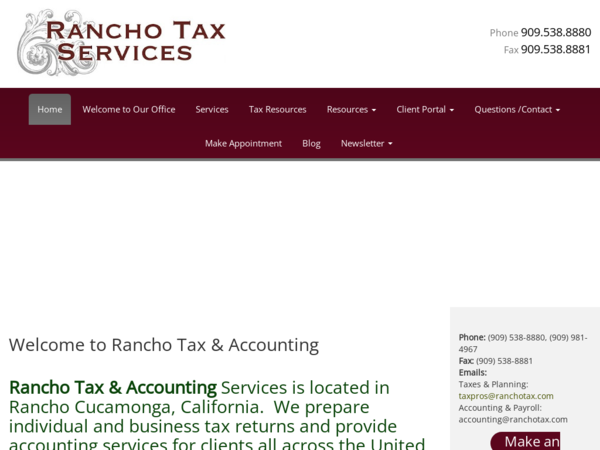 Rancho Tax & Accounting Services