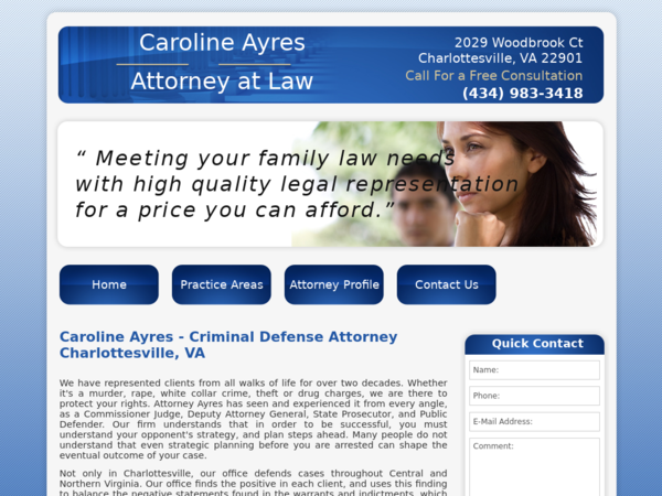 The Law Offices Of Caroline Ayres