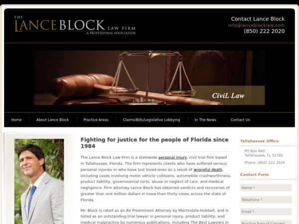 Lance Block Law Firm Pa