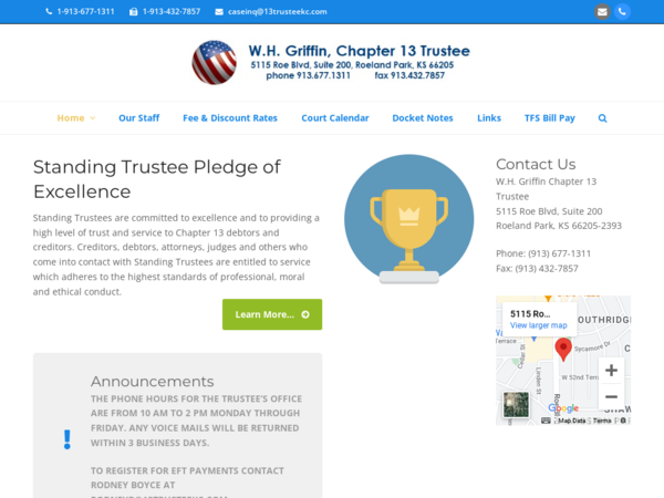 WH Griffin Trustee