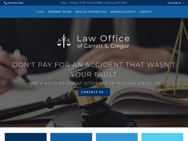 Garrett S. Gregor, Attorney at Law
