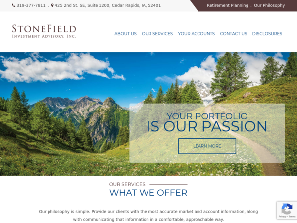 Stonefield Investment Advisory: Jon Werner