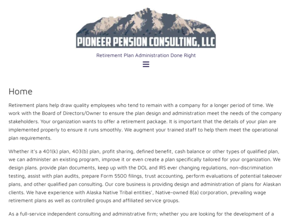 Pioneer Pension Consulting