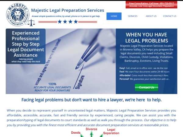 Majestic Legal Preparation Services