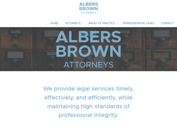 Albers Brown