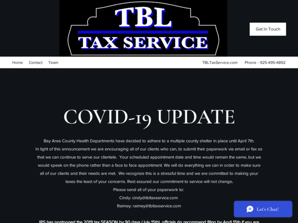 TBL Tax Service