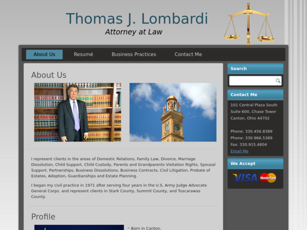Lombardi Thomas J