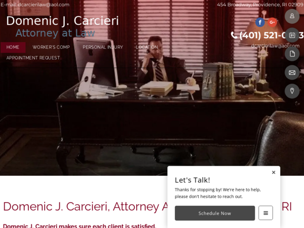 Domenic J Carcieri Attorney At Law
