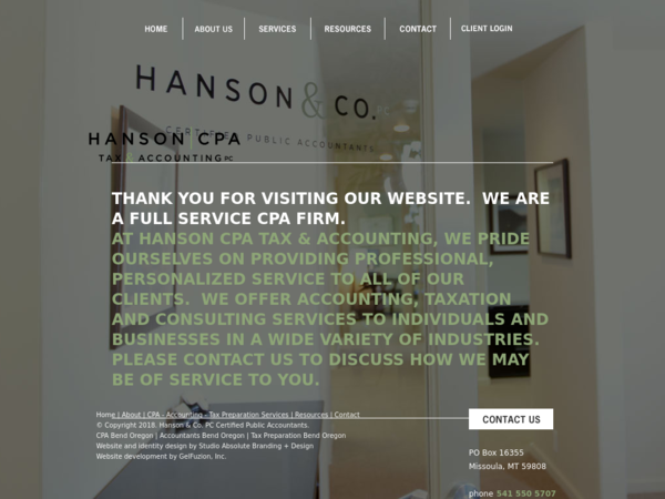 Hanson & Co