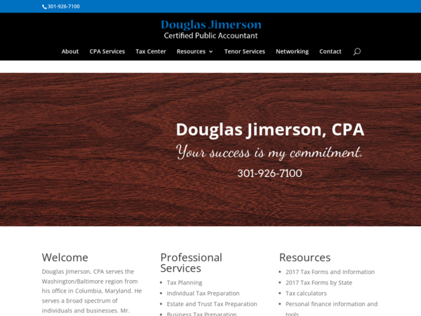 Douglas Jimerson, CPA | Tax Professional