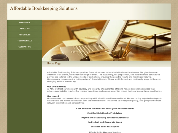 Affordable Bookkeeping Solutions