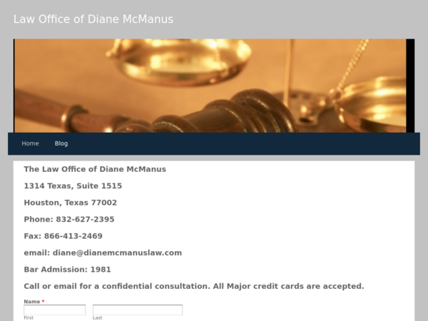 Law Office of Diane M. McManus