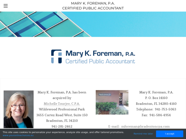 Mary K Foreman
