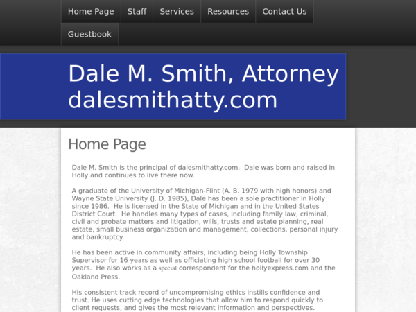 Smith Dale M