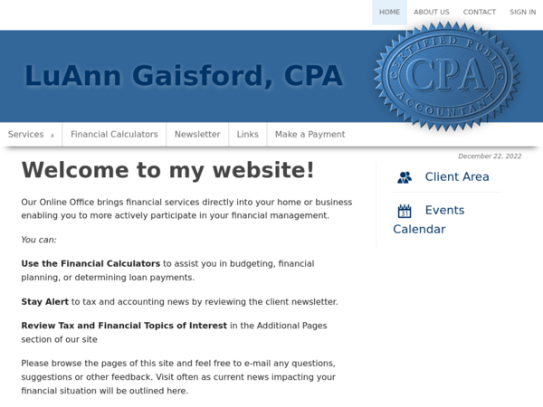 Luann Gaisford, CPA