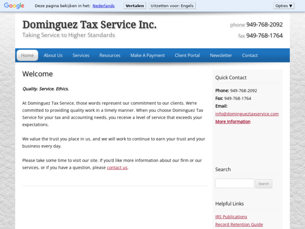 Dominguez Tax Service
