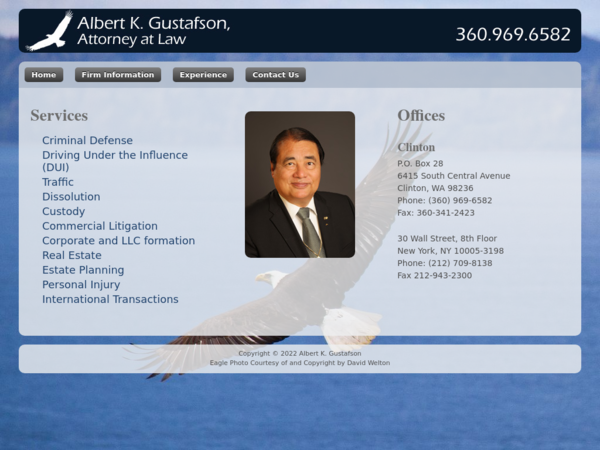 Albert K. Gustafson Attorney at Law