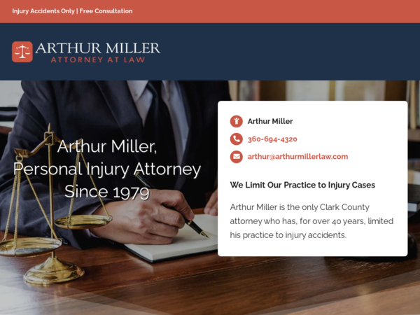 Arthur Miller, Attorney at Law