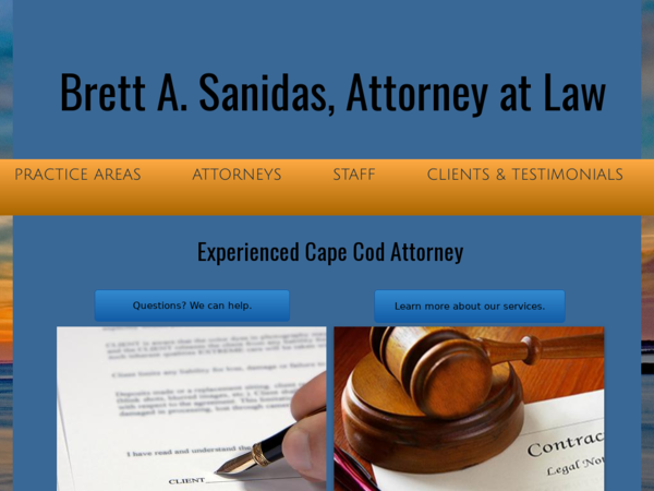 Brett A. Sanidas, Attorney at Law