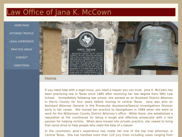 The Law Office of Jana K. McCown