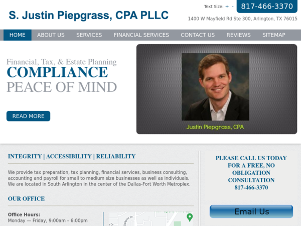 S Justin Piepgrass CPA