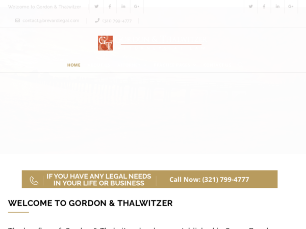 Gordon & Thalwitzer Attorneys At Law