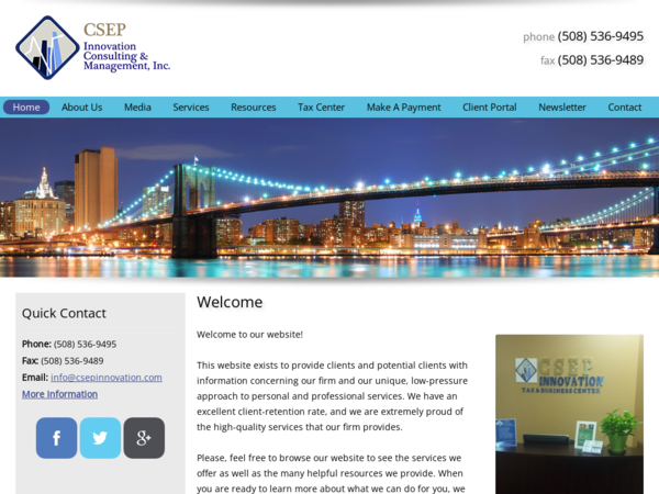 Csep Innovation Tax & Business Center