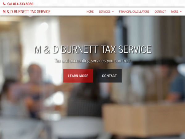 M & D Burnett TAX Service