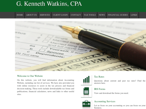 G. Kenneth Watkins, CPA