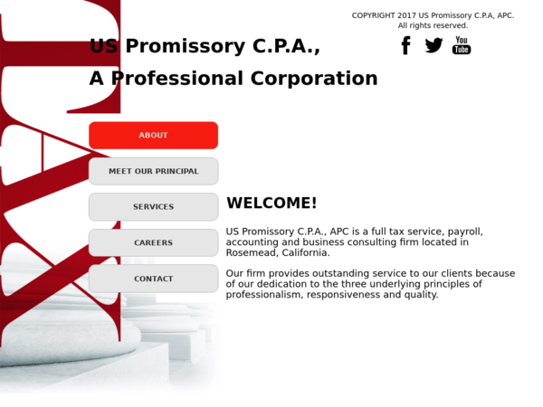 US Promissory CPA