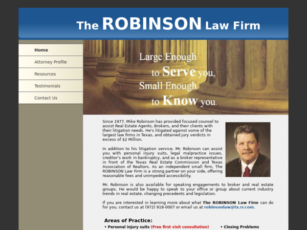 The Robinson Law Firm
