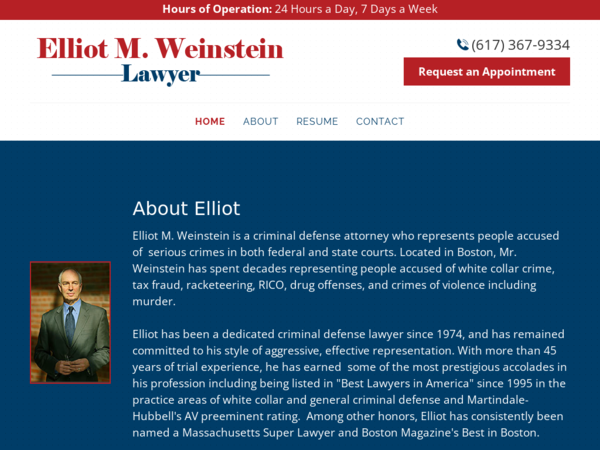 Elliot M. Weinstein Lawyer