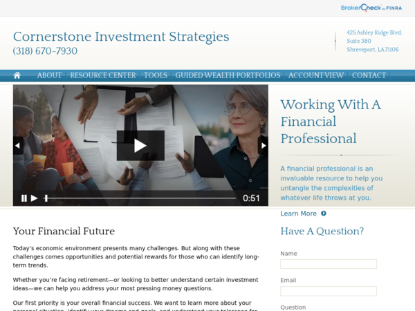 Cornerstone Investment Strategies