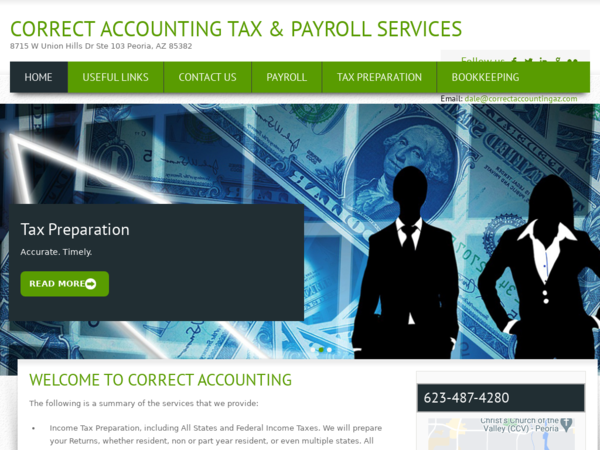 Correct Accounting Tax & Payroll Services