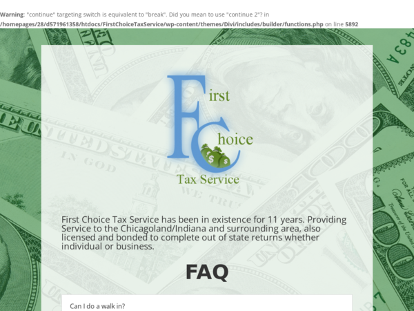 First Choice Tax Service