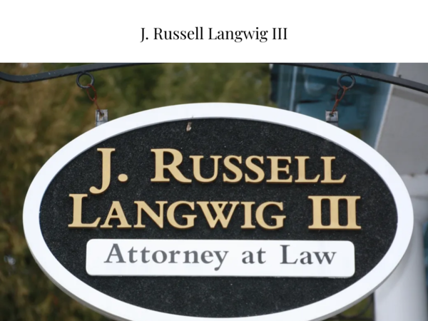 J. Russell Langwig Iii, Attorney at Law