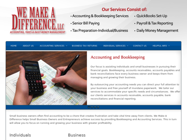 We Make A Difference Tax & Accounting