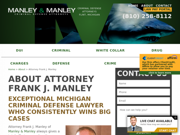 Attorney Frank J. Manley