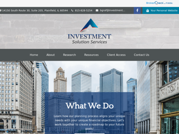 Investment Solution Services