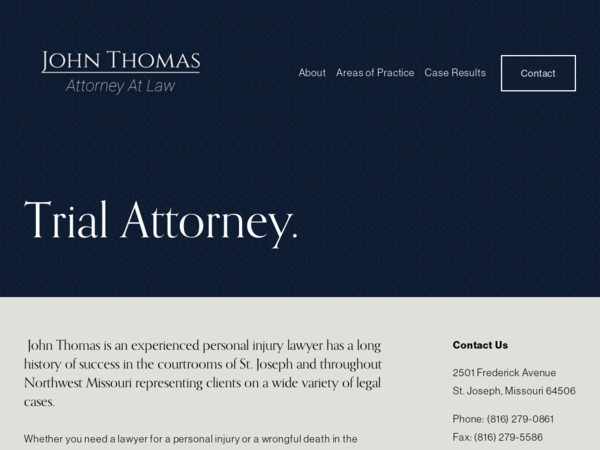 John Thomas, Attorney at Law