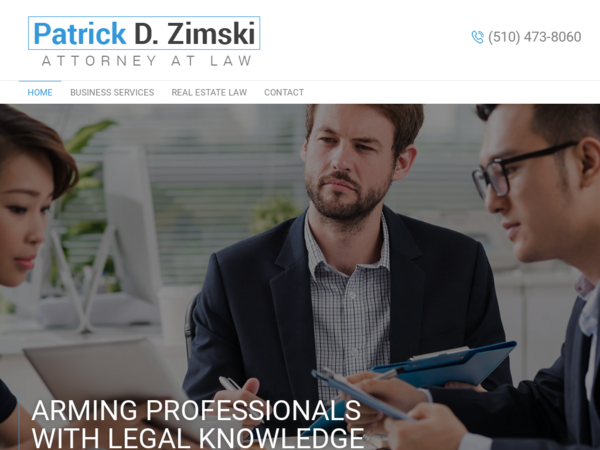 Patrick D. Zimski Attorney at Law