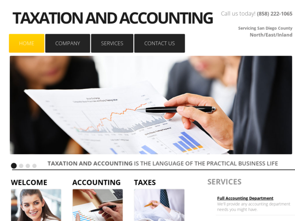 Taxation and Accounting