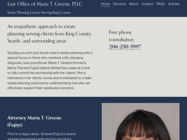 Law Office of Maria T. Greene