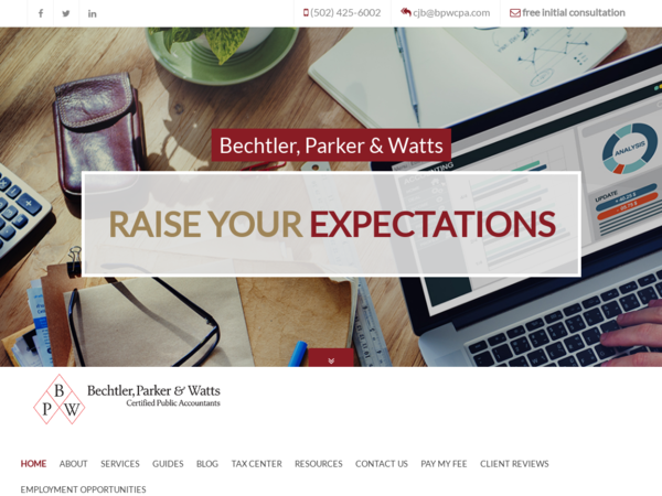 Bechtler Parker & Watts: Parker Garry CPA