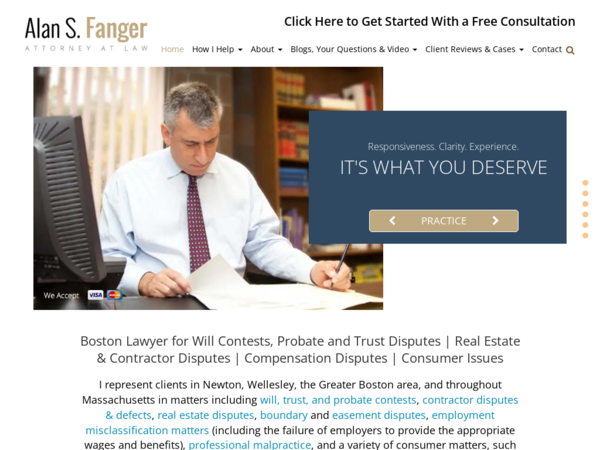 Alan S. Fanger, Attorney at Law