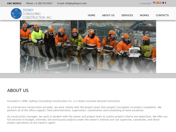 Sydney Consulting Construction Inc